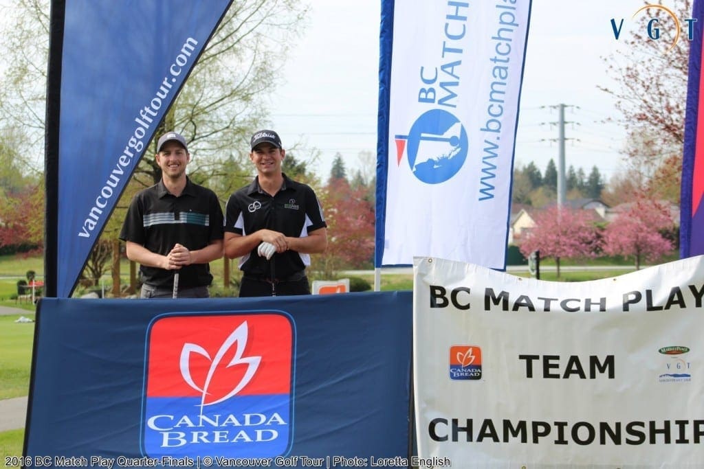 Brad Clapp (Chilliwack GC) & Riley Wheeldon (Bear Mountain)